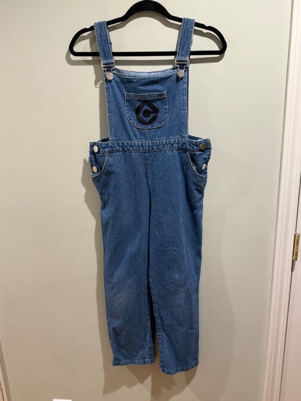 Spirit Halloween Minions Unisex Overalls Size M (Fits Women 8-10 / Juniors 7-9)